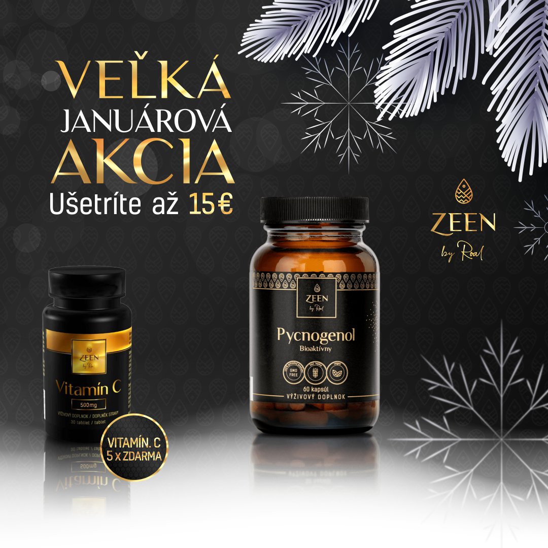 Pycnogenol s Vitamínom C (500mg) zdarma